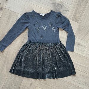 Girl’s Gray and Silver Dress